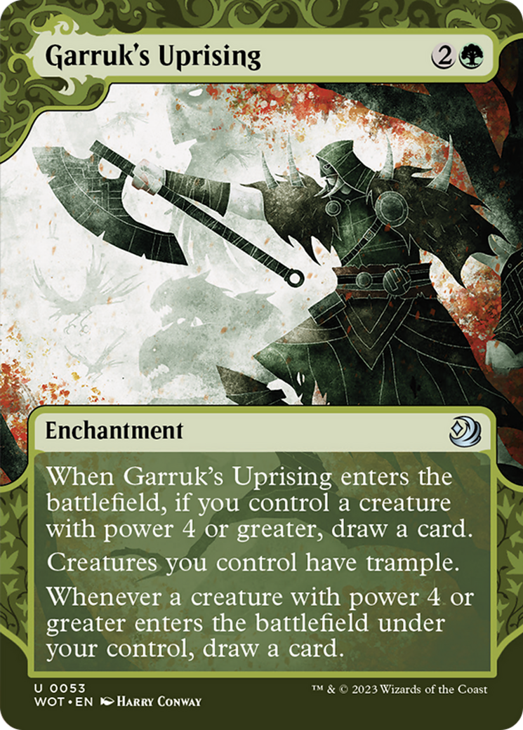 Garruk's Uprising [Wilds of Eldraine: Enchanting Tales] | North Game Den