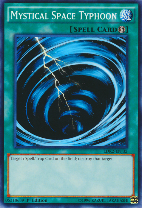 Mystical Space Typhoon [LDK2-ENJ32] Common | North Game Den