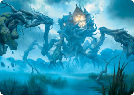 Creeping Inn Art Card [Innistrad: Midnight Hunt Art Series] | North Game Den