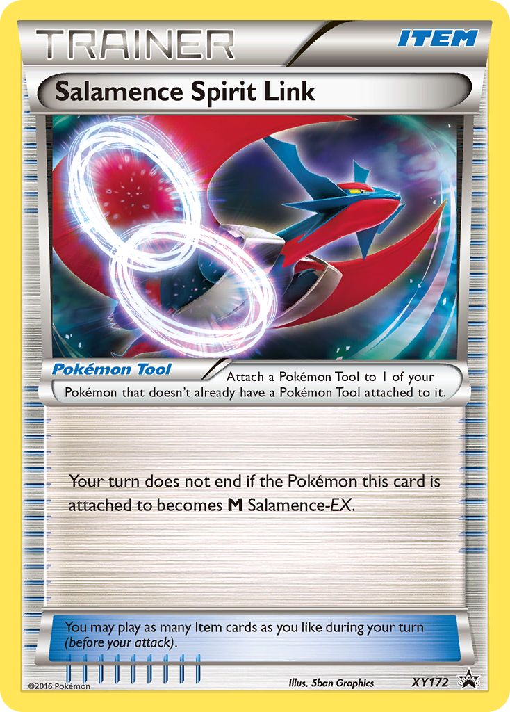 Salamence Spirit Link (XY172) [XY: Black Star Promos] | North Game Den