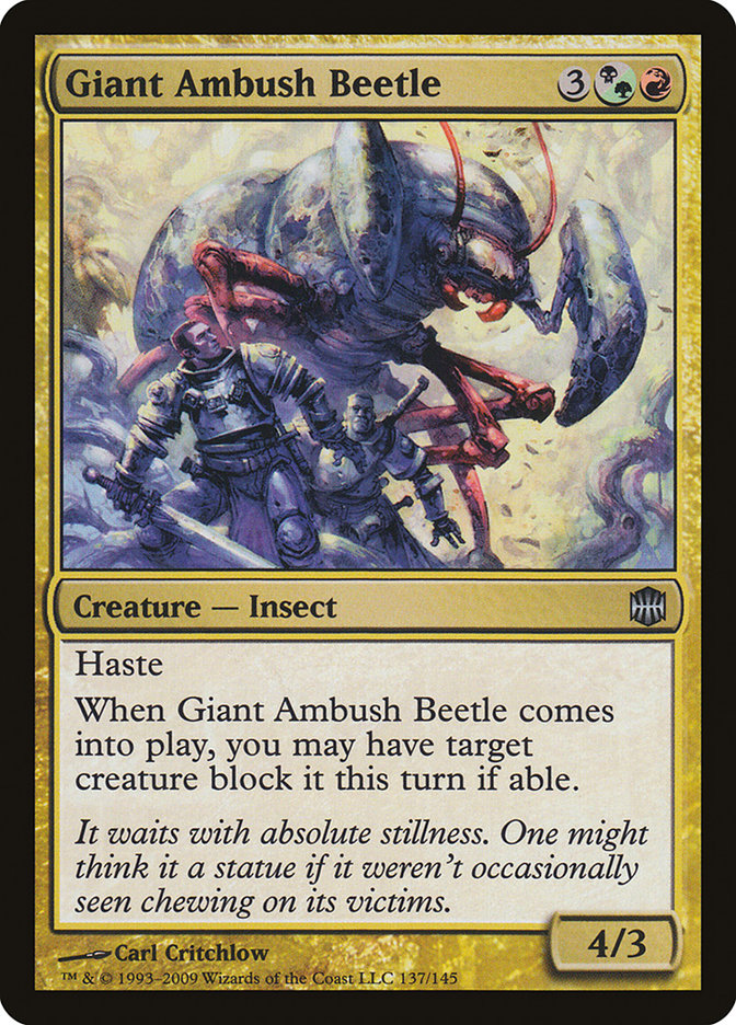 Giant Ambush Beetle [Alara Reborn] | North Game Den