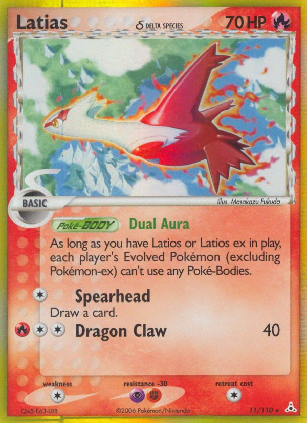 Latias (11/110) (Delta Species) [EX: Holon Phantoms] | North Game Den