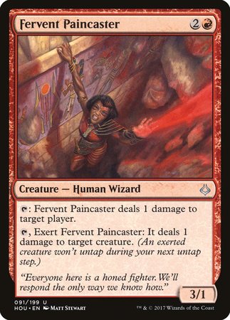 Fervent Paincaster [Hour of Devastation] | North Game Den