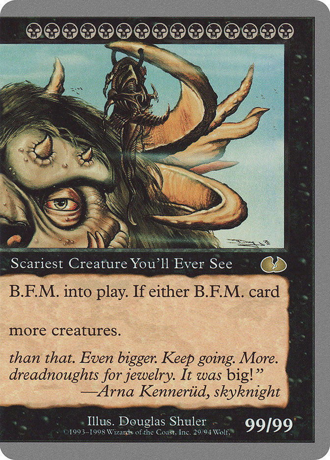 B.F.M. (Big Furry Monster) (29/94) [Unglued] | North Game Den