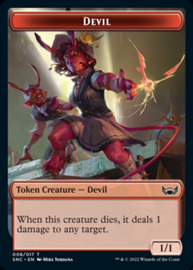 Devil Token [Streets of New Capenna Tokens] | North Game Den