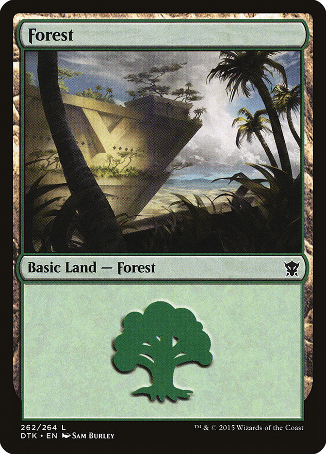Forest (262) [Dragons of Tarkir] | North Game Den