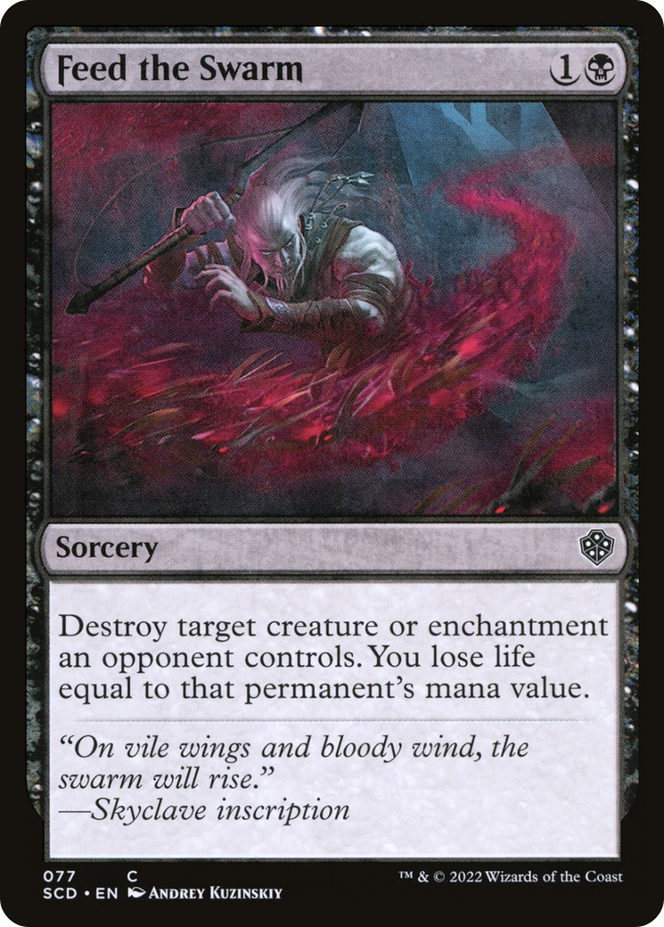 Feed the Swarm [Starter Commander Decks] | North Game Den