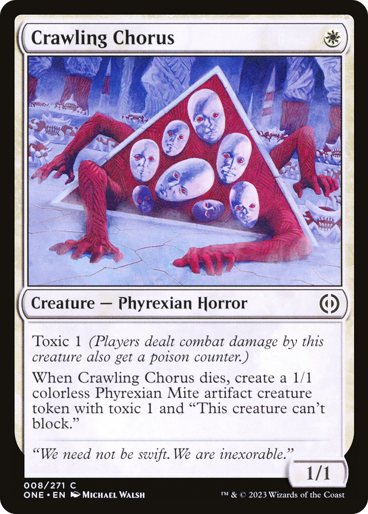 Crawling Chorus [Phyrexia: All Will Be One] | North Game Den