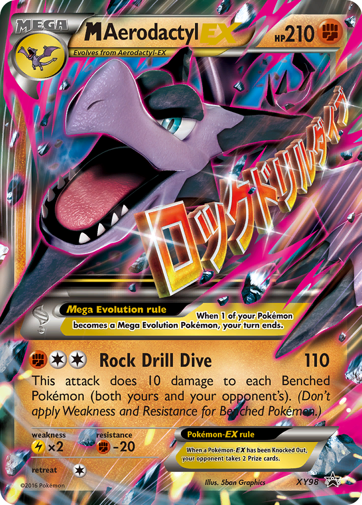 M Aerodactyl EX (XY98) [XY: Black Star Promos] | North Game Den