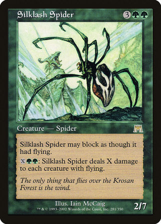 Silklash Spider [Onslaught] | North Game Den