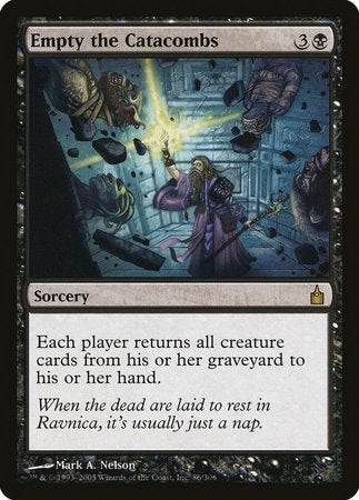 Empty the Catacombs [Ravnica: City of Guilds] | North Game Den