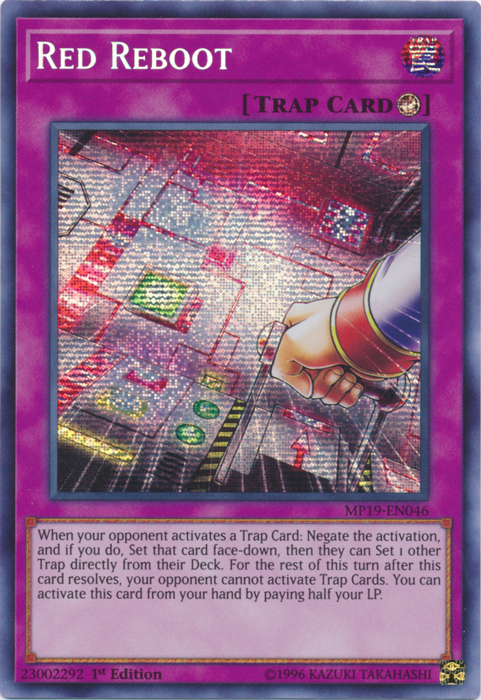 Red Reboot [MP19-EN046] Prismatic Secret Rare | North Game Den