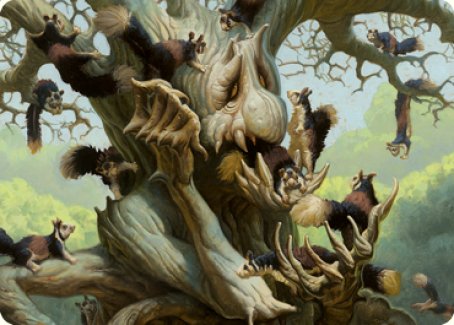 Scurry Oak Art Card [Modern Horizons 2 Art Series] | North Game Den