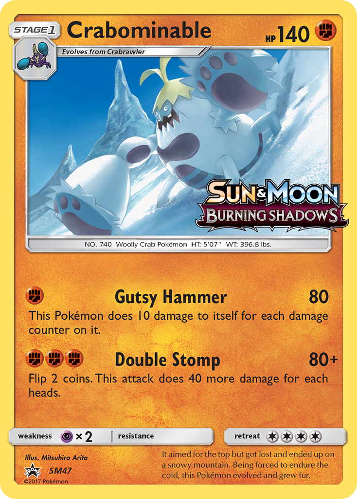 Crabominable (SM47) [Sun & Moon: Black Star Promos] | North Game Den