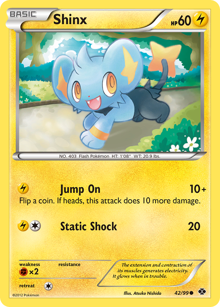 Shinx (42/99) [Black & White: Next Destinies] | North Game Den