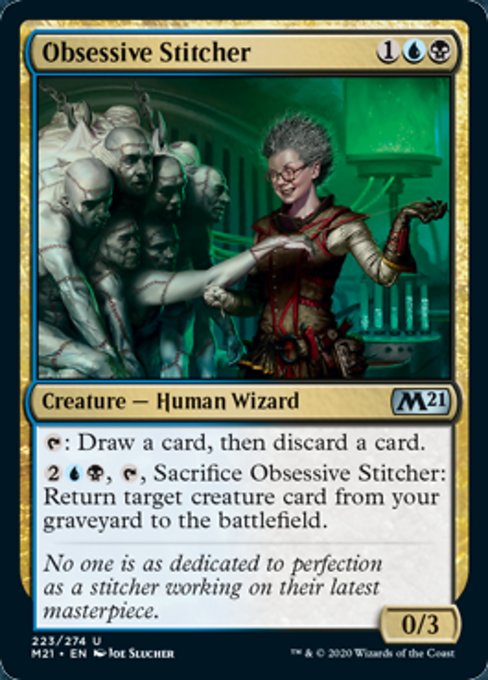 Obsessive Stitcher [Core Set 2021] | North Game Den