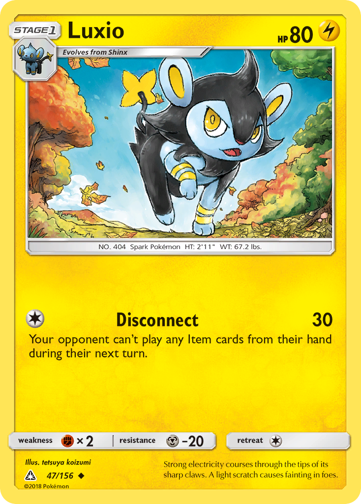 Luxio (47/156) [Sun & Moon: Ultra Prism] | North Game Den