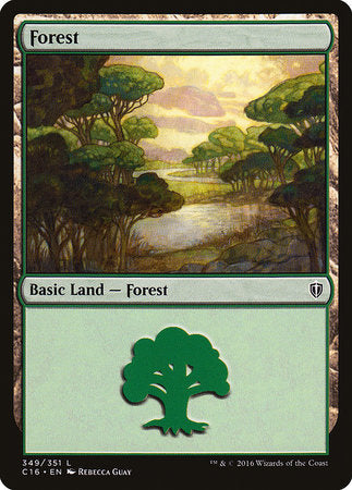Forest (349) [Commander 2016] | North Game Den
