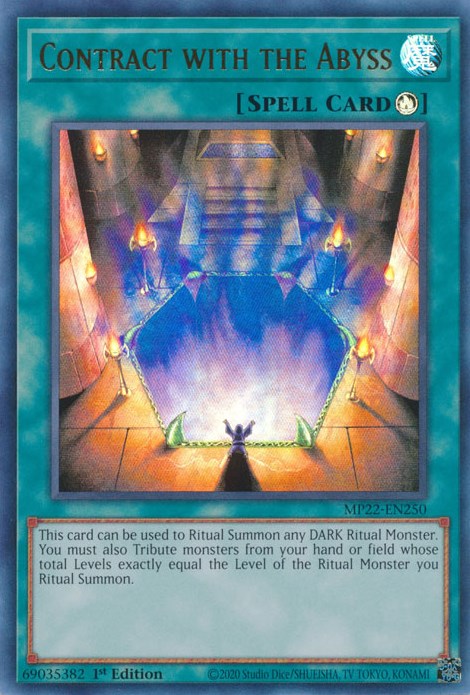 Contract with the Abyss [MP22-EN250] Ultra Rare | North Game Den