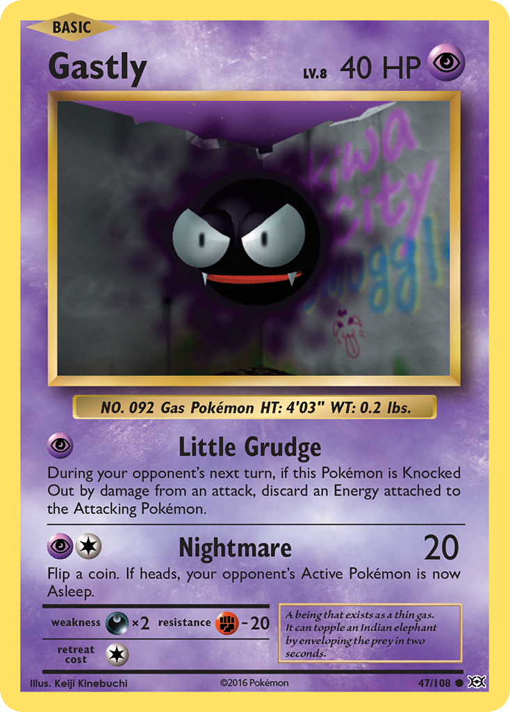 Gastly (47/108) [XY: Evolutions] | North Game Den