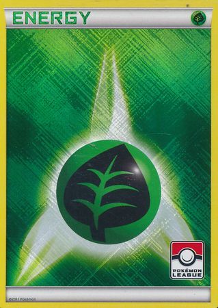 Grass Energy (2011 Pokemon League Promo) [League & Championship Cards] | North Game Den