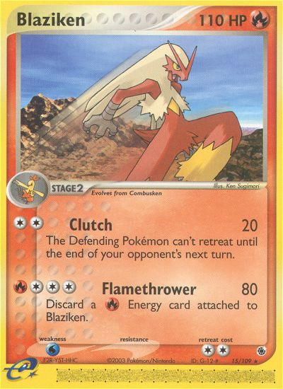 Blaziken (15/109) [EX: Ruby & Sapphire] | North Game Den