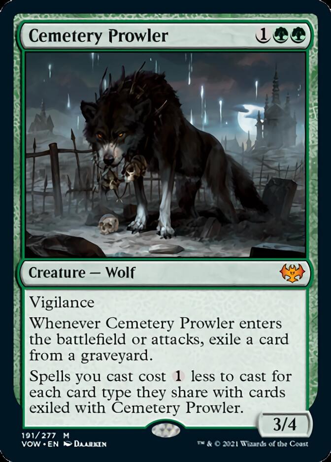 Cemetery Prowler [Innistrad: Crimson Vow] | North Game Den