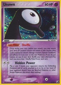 Unown (R) (R/28) [EX: Unseen Forces] | North Game Den