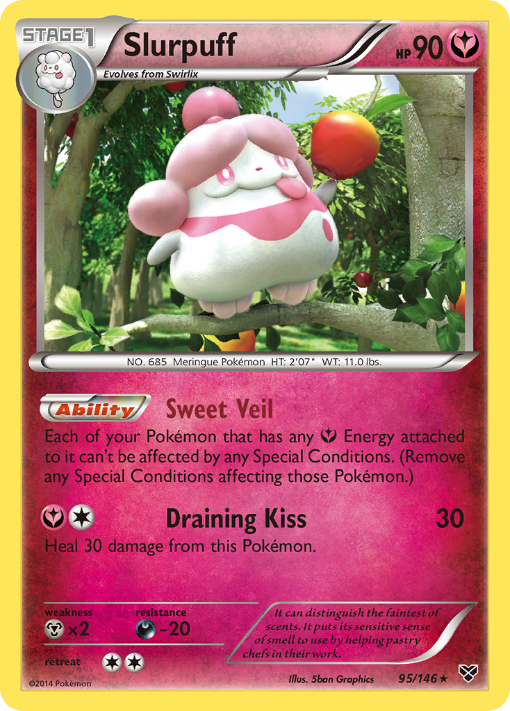 Slurpuff (95/146) [XY: Base Set] | North Game Den