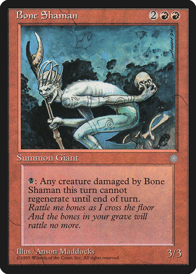 Bone Shaman [Ice Age] | North Game Den
