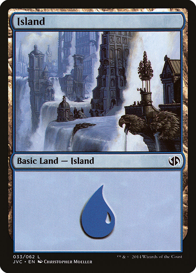 Island (33) [Duel Decks Anthology] | North Game Den