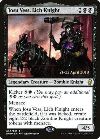 Josu Vess, Lich Knight [Dominaria Promos] | North Game Den