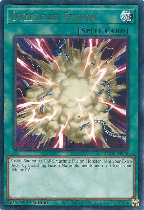 Overload Fusion [MAZE-EN056] Rare | North Game Den
