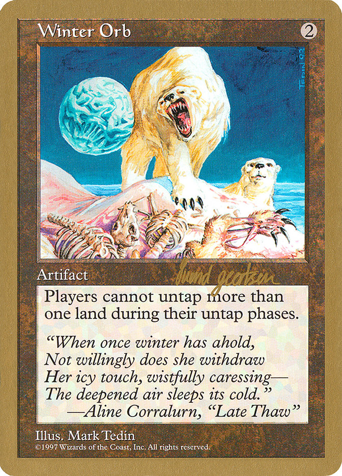 Winter Orb (Svend Geertsen) [World Championship Decks 1997] | North Game Den