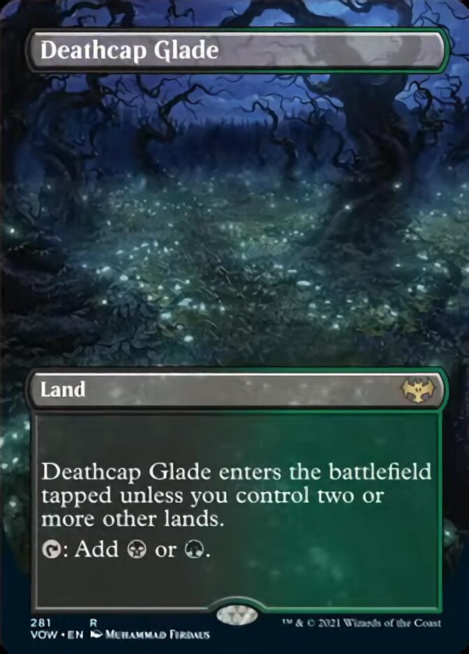 Deathcap Glade (Borderless) [Innistrad: Crimson Vow] | North Game Den