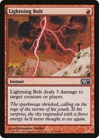 Lightning Bolt (M10) (Oversized) [Oversize Cards] | North Game Den