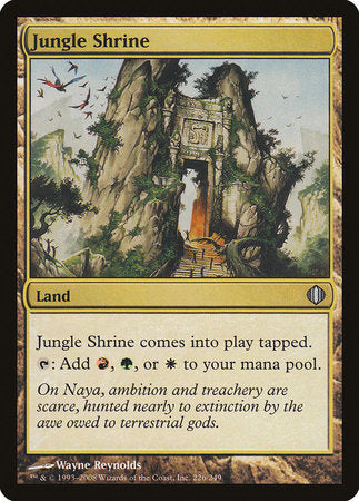 Jungle Shrine [Shards of Alara] | North Game Den