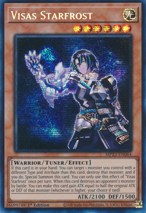 Visas Starfrost [MP23-EN064] Prismatic Secret Rare | North Game Den