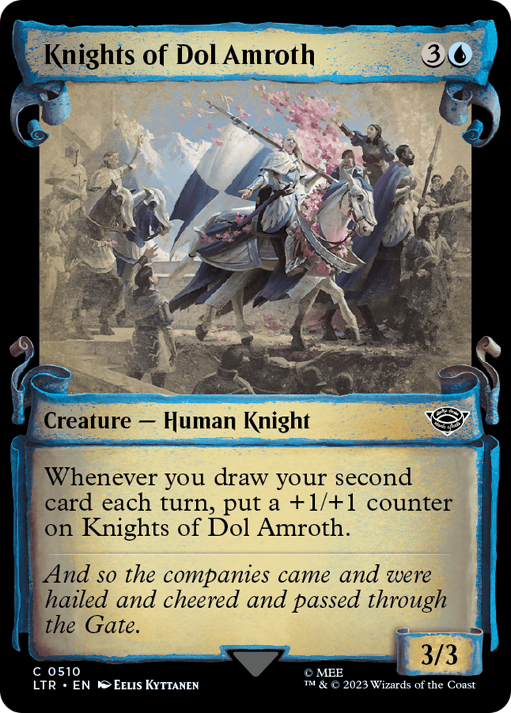 Knights of Dol Amroth [The Lord of the Rings: Tales of Middle-Earth Showcase Scrolls] | North Game Den