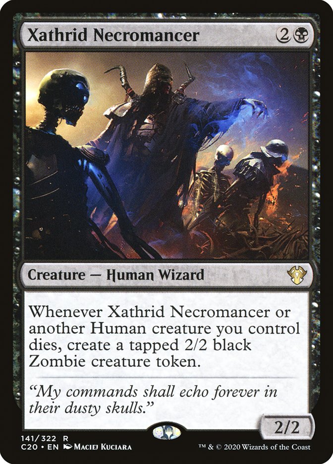 Xathrid Necromancer [Commander 2020] | North Game Den