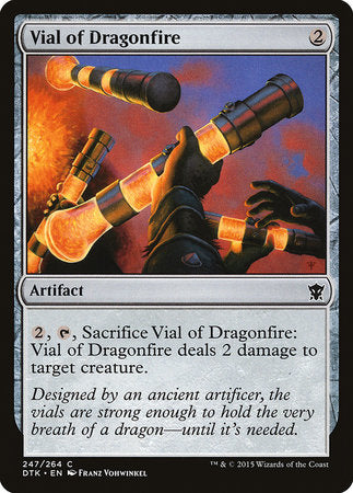 Vial of Dragonfire [Dragons of Tarkir] | North Game Den