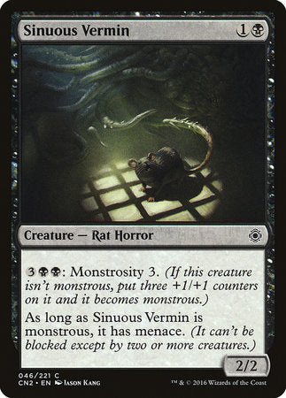 Sinuous Vermin [Conspiracy: Take the Crown] | North Game Den