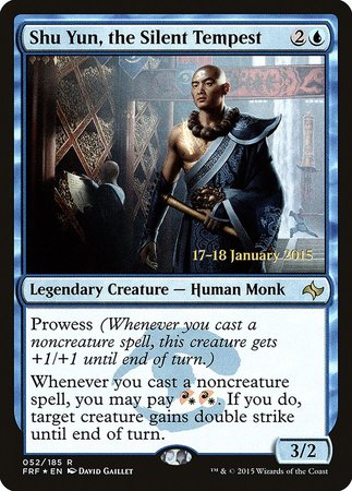 Shu Yun, the Silent Tempest [Fate Reforged Promos] | North Game Den
