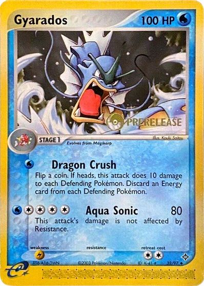 Gyarados (32/97) (Prerelease Promo) [EX: Dragon] | North Game Den