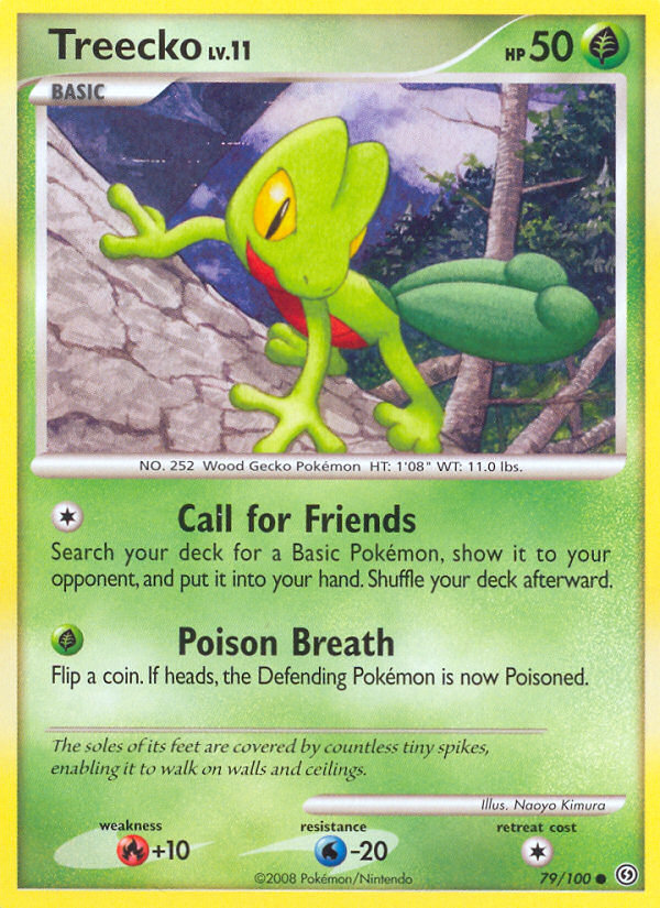 Treecko (79/100) [Diamond & Pearl: Stormfront] | North Game Den