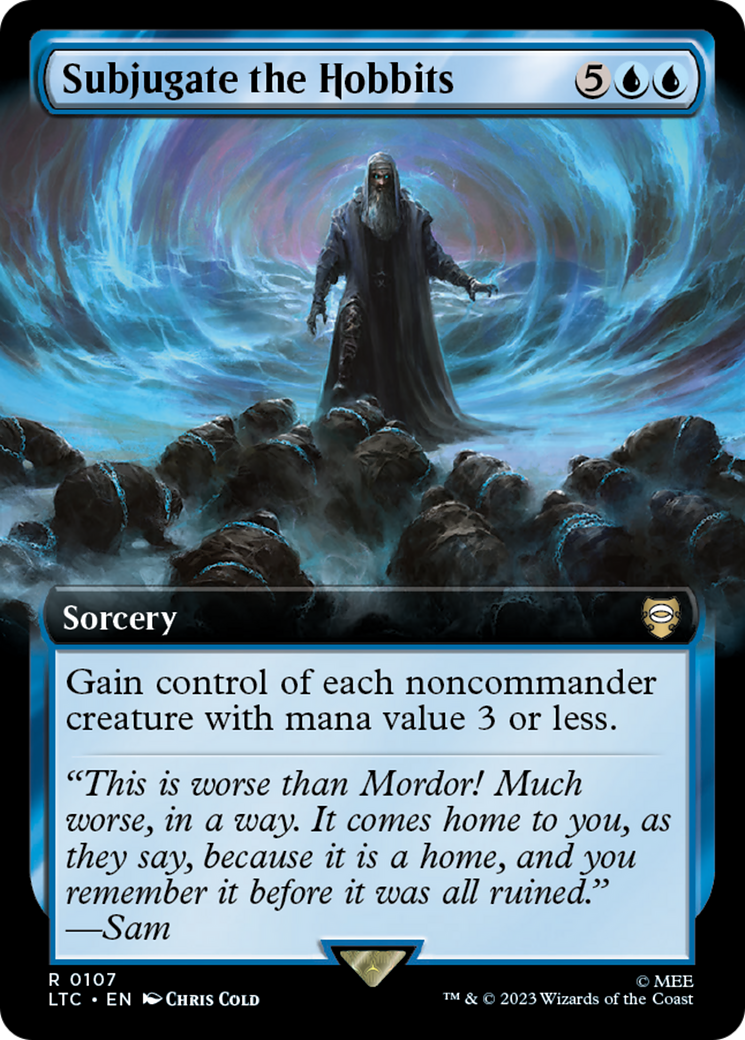 Subjugate the Hobbits (Extended Art) [The Lord of the Rings: Tales of Middle-Earth Commander] | North Game Den
