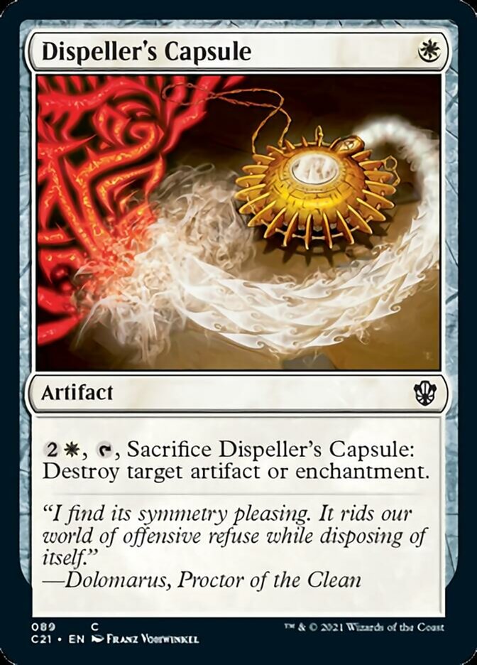 Dispeller's Capsule [Commander 2021] | North Game Den