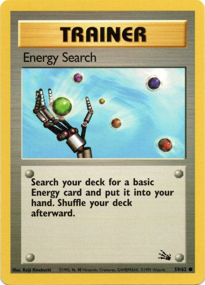 Energy Search (59/62) [Fossil Unlimited] | North Game Den