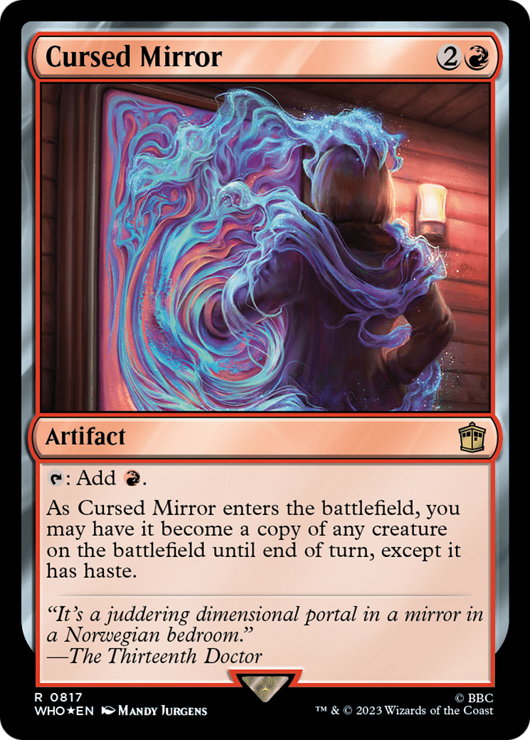 Cursed Mirror (Surge Foil) [Doctor Who] | North Game Den