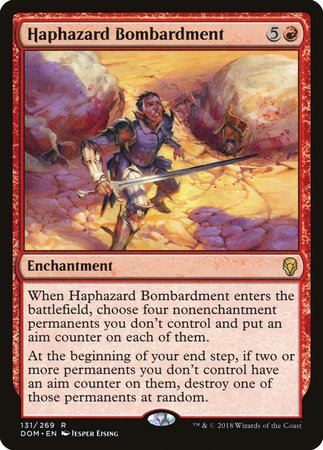 Haphazard Bombardment [Dominaria] | North Game Den